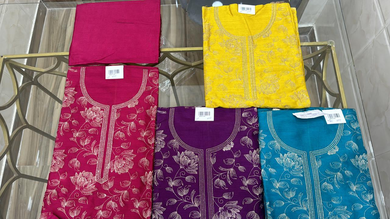 Embroidered Dupiyon Suit Set