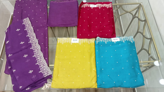 Embroidered Dupiyon Suit Set