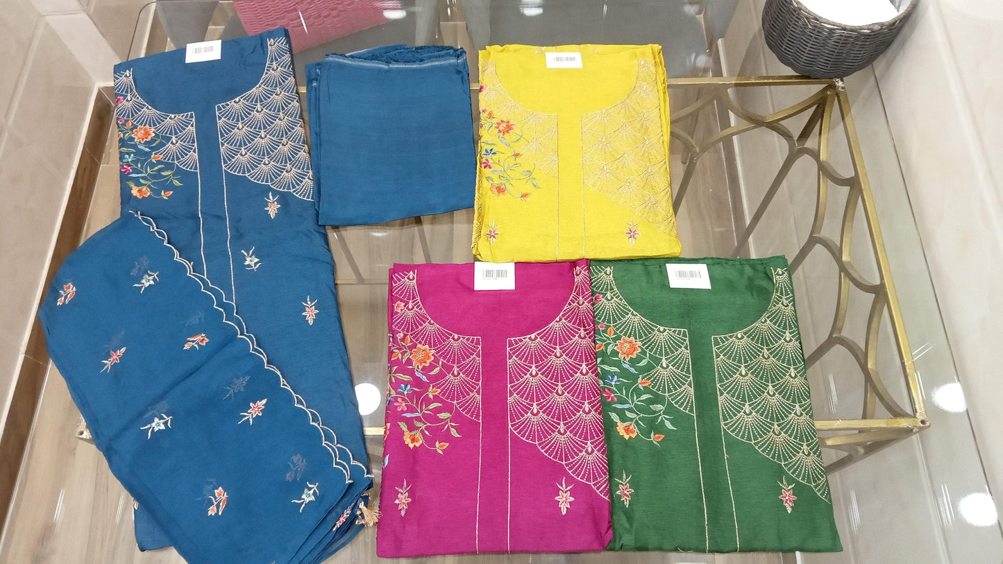 Embroidered Dupiyon Suit Set